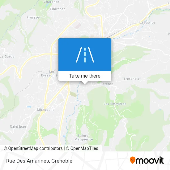 Rue Des Amarines map