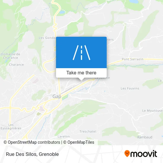 Rue Des Silos map