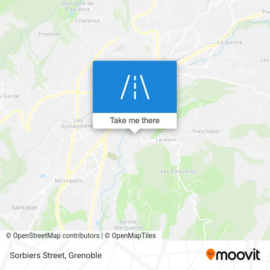 Rue Des Sorbiers map