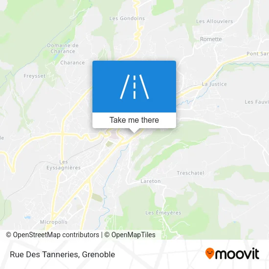 Rue Des Tanneries map