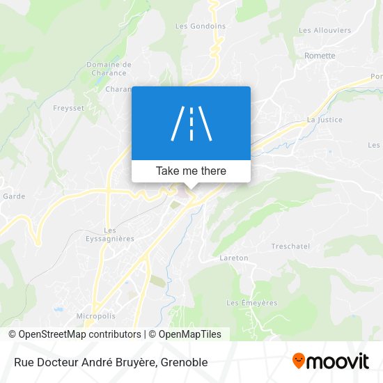 Rue Docteur André Bruyère map