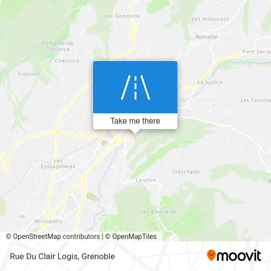 Rue Du Clair Logis map