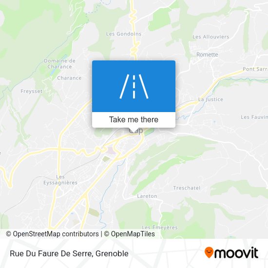 Rue Du Faure De Serre map