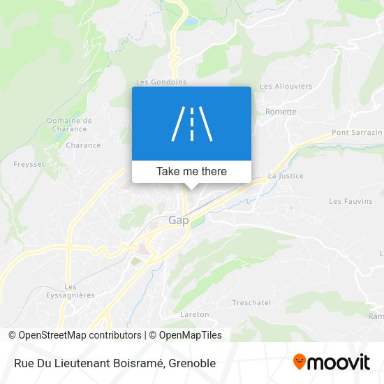 Rue Du Lieutenant Boisramé map