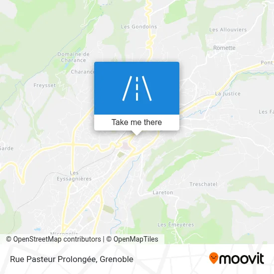 Rue Pasteur Prolongée map