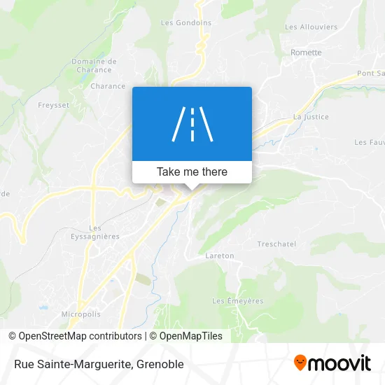 Rue Sainte-Marguerite map