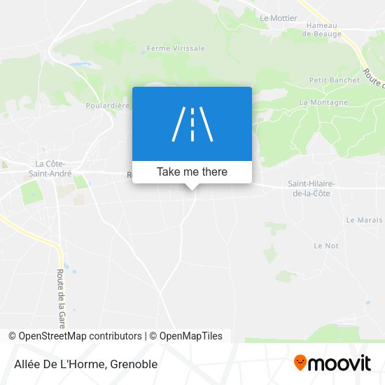 Allée De L'Horme map