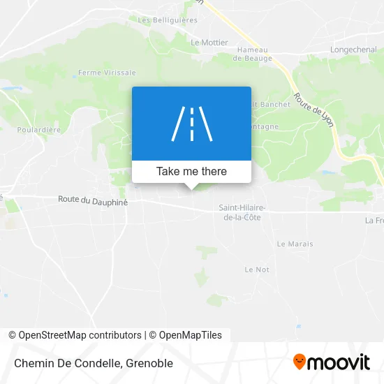 Chemin De Condelle map