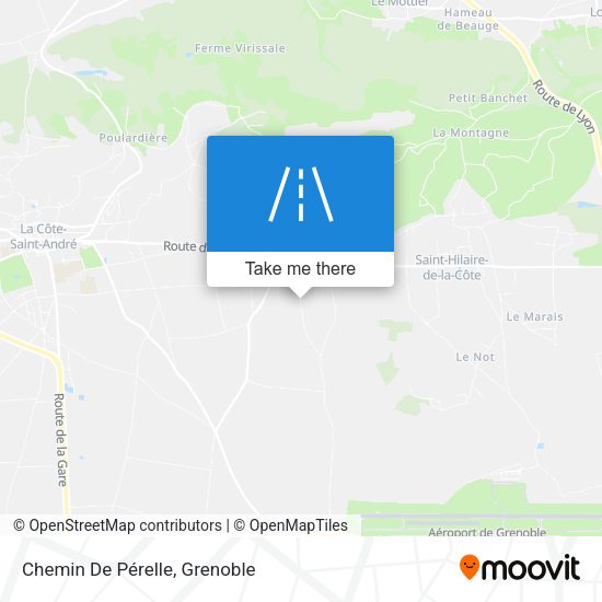 Chemin De Pérelle map