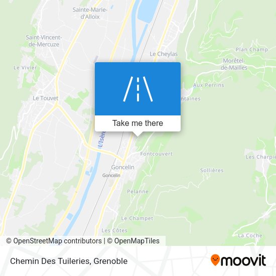 Chemin Des Tuileries map