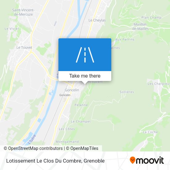 Lotissement Le Clos Du Combre map