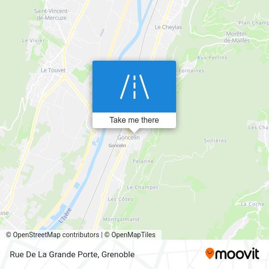Rue De La Grande Porte map