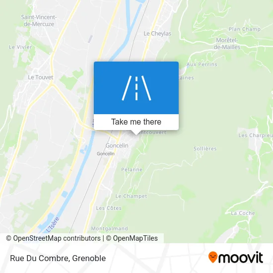Rue Du Combre map