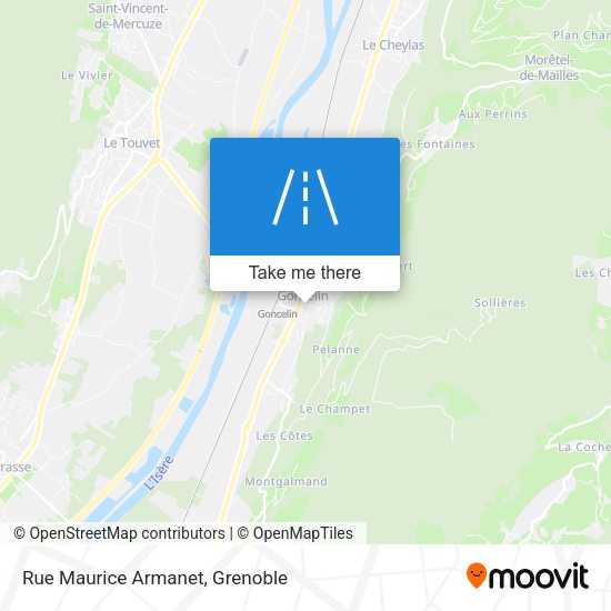 Rue Maurice Armanet map