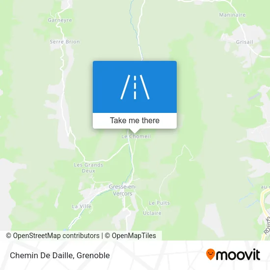 Chemin De Daille map