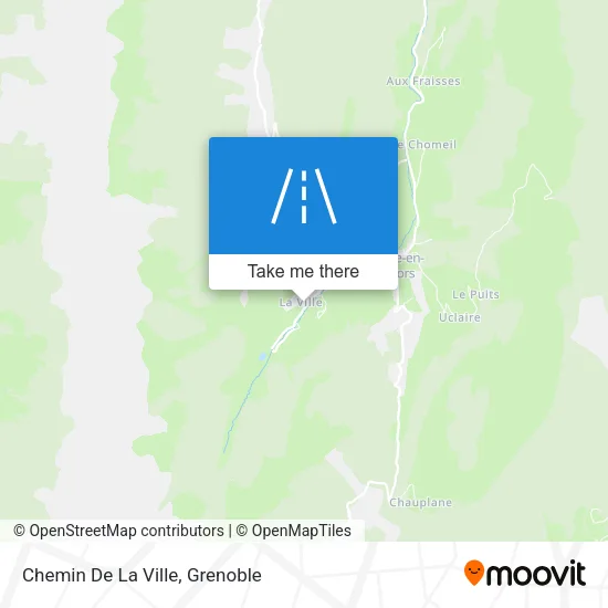 Chemin De La Ville map