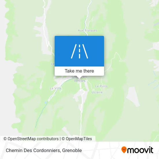 Chemin Des Cordonniers map