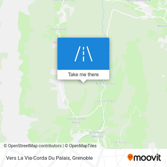 Vers La Via-Corda Du Palais map