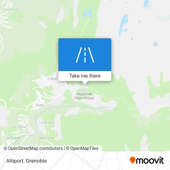 Altiport map