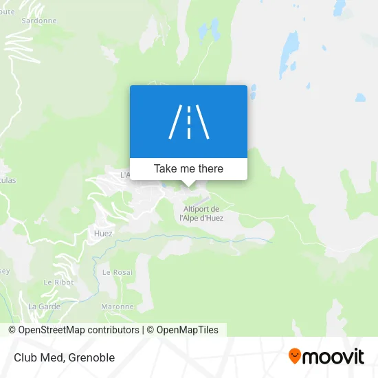 Club Med map