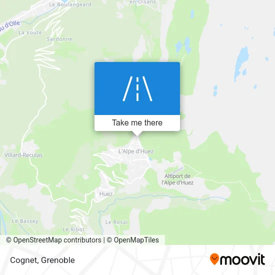 Cognet map