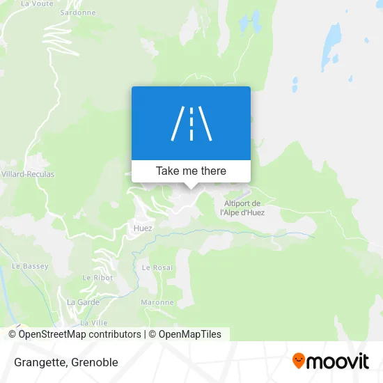 Grangette map