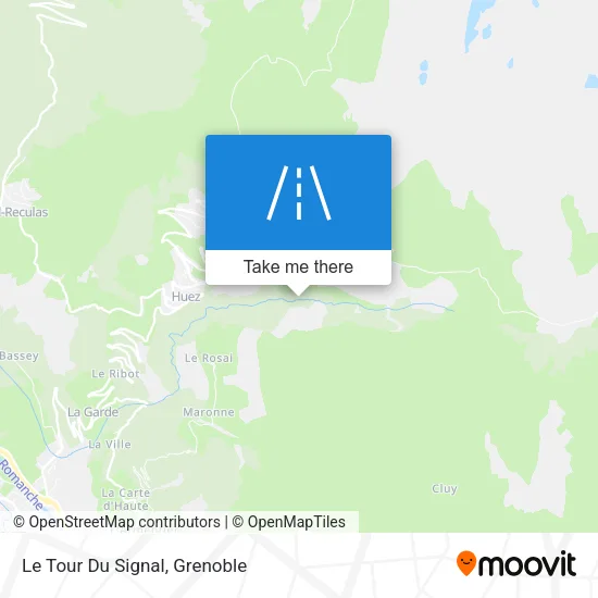 Le Tour Du Signal map