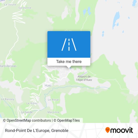 Rond-Point De L'Europe map