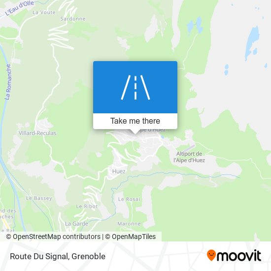 Route Du Signal map