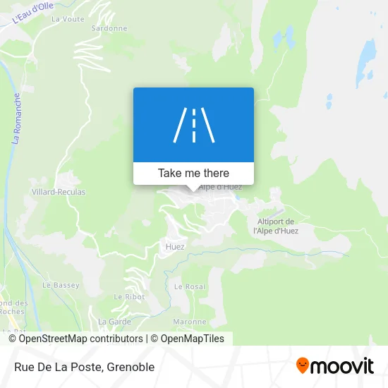 Rue De La Poste map