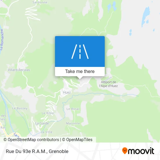 Rue Du 93e R.A.M. map