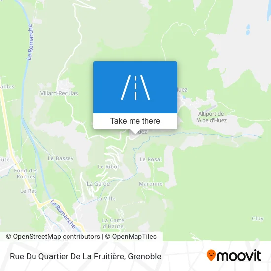Rue Du Quartier De La Fruitière map