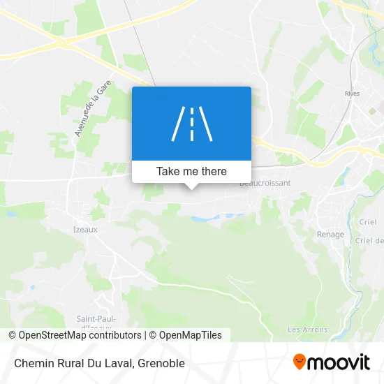 Chemin Rural Du Laval map