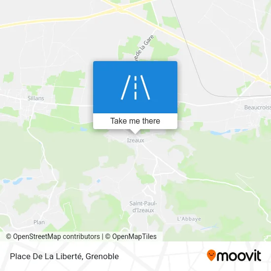 Place De La Liberté map