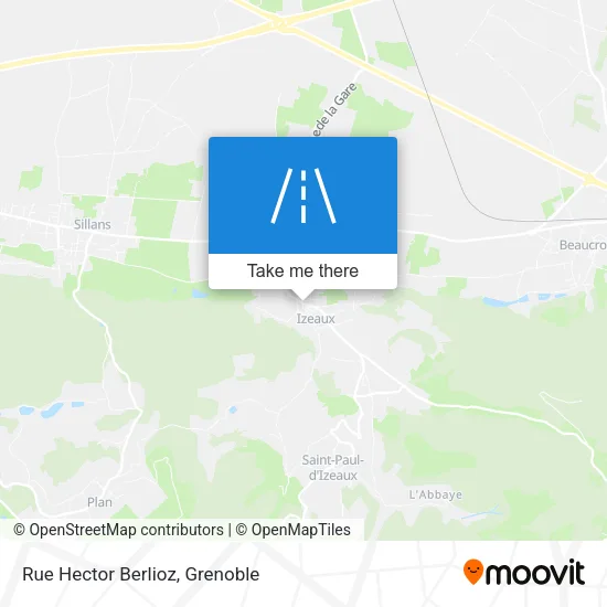 Rue Hector Berlioz map