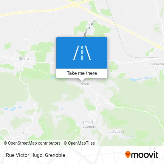 Rue Victor Hugo map