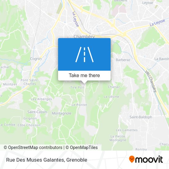 Rue Des Muses Galantes map