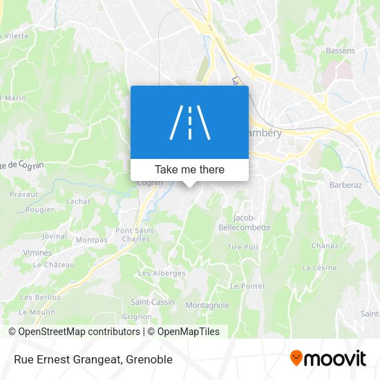 Rue Ernest Grangeat map