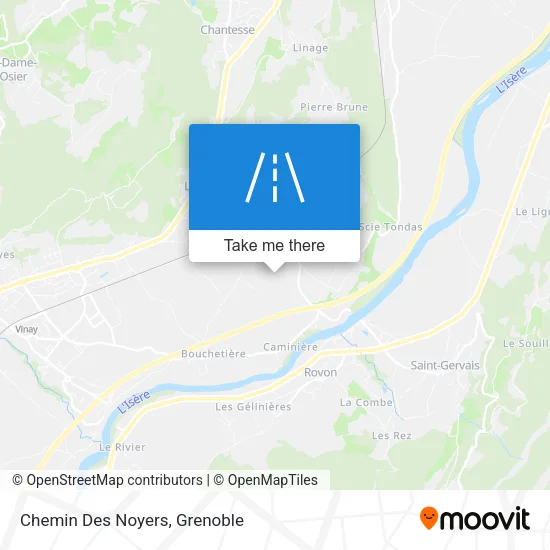 Chemin Des Noyers map