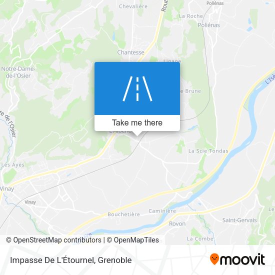 Impasse De L'Étournel map