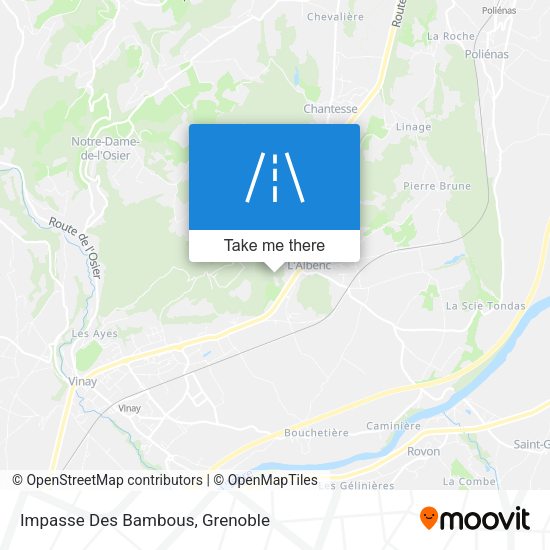 Impasse Des Bambous map