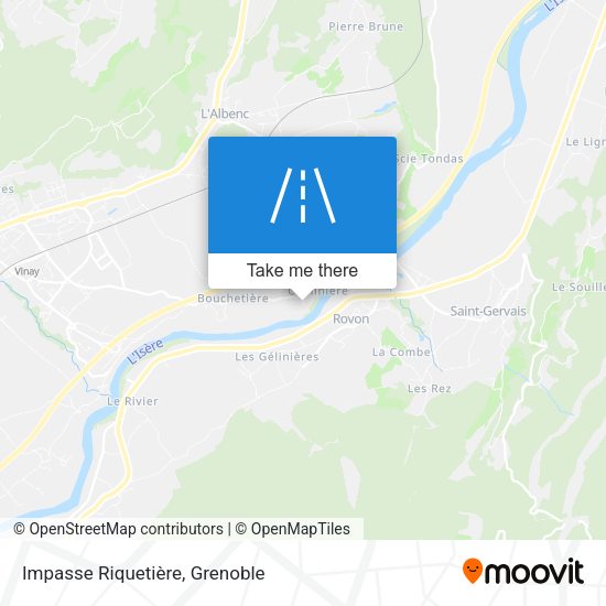 Impasse Riquetière map