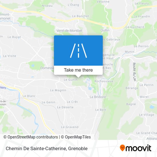 Chemin De Sainte-Catherine map