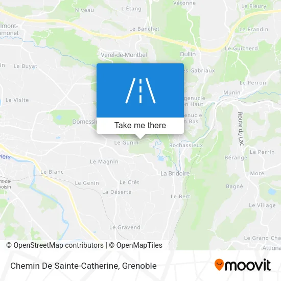 Chemin De Sainte-Catherine map