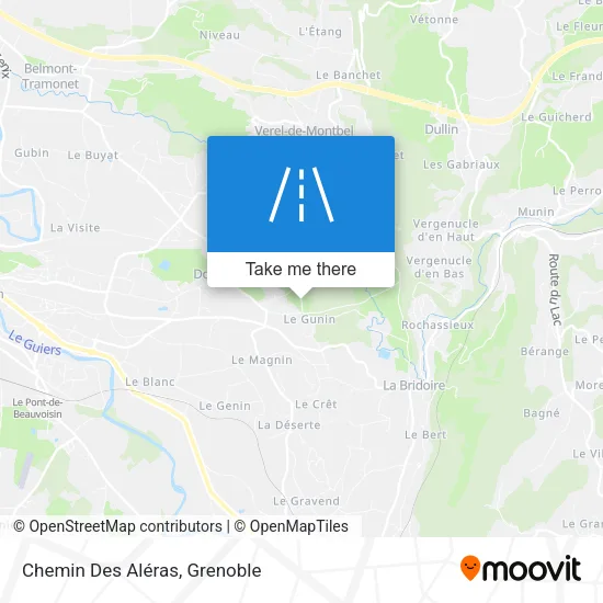 Chemin Des Aléras map