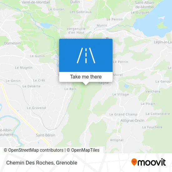 Chemin Des Roches map