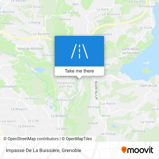 Impasse De La Buissière map