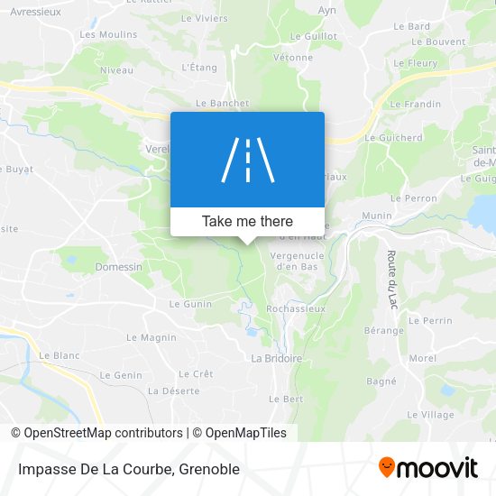 Impasse De La Courbe map