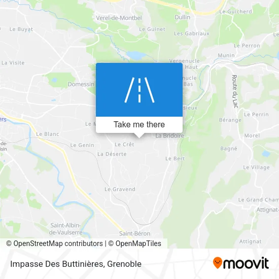 Impasse Des Buttinières map