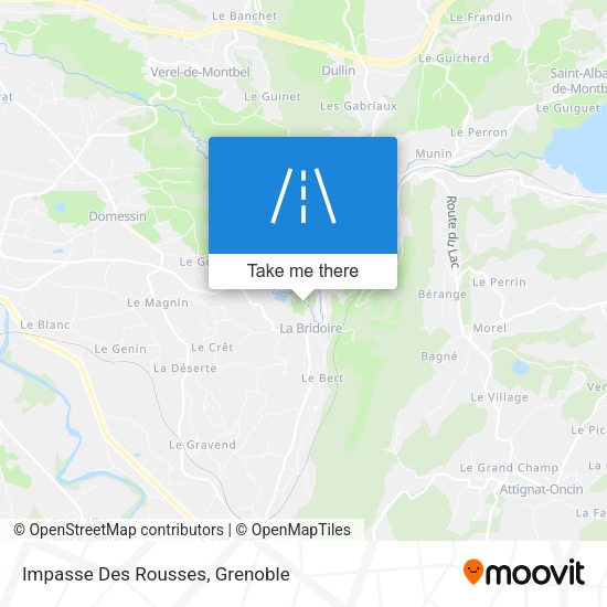 Impasse Des Rousses map